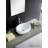 Modern Ceramic Circular Vessel Bathroom Sink