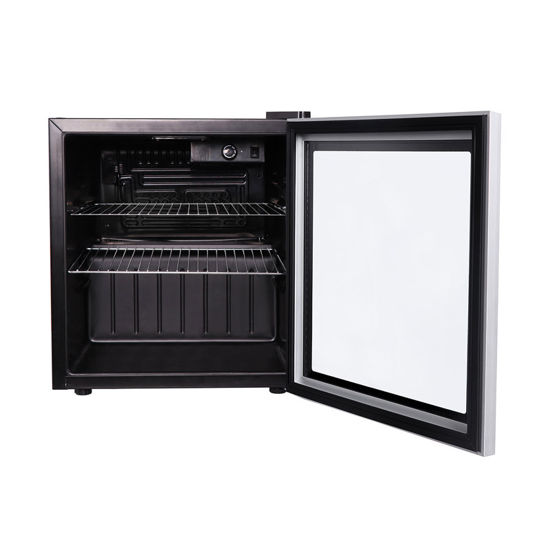 WANDOR 1.6 Cu.Ft Countertop Beverage Cooler Mini Fridge with Adjustable Shelf