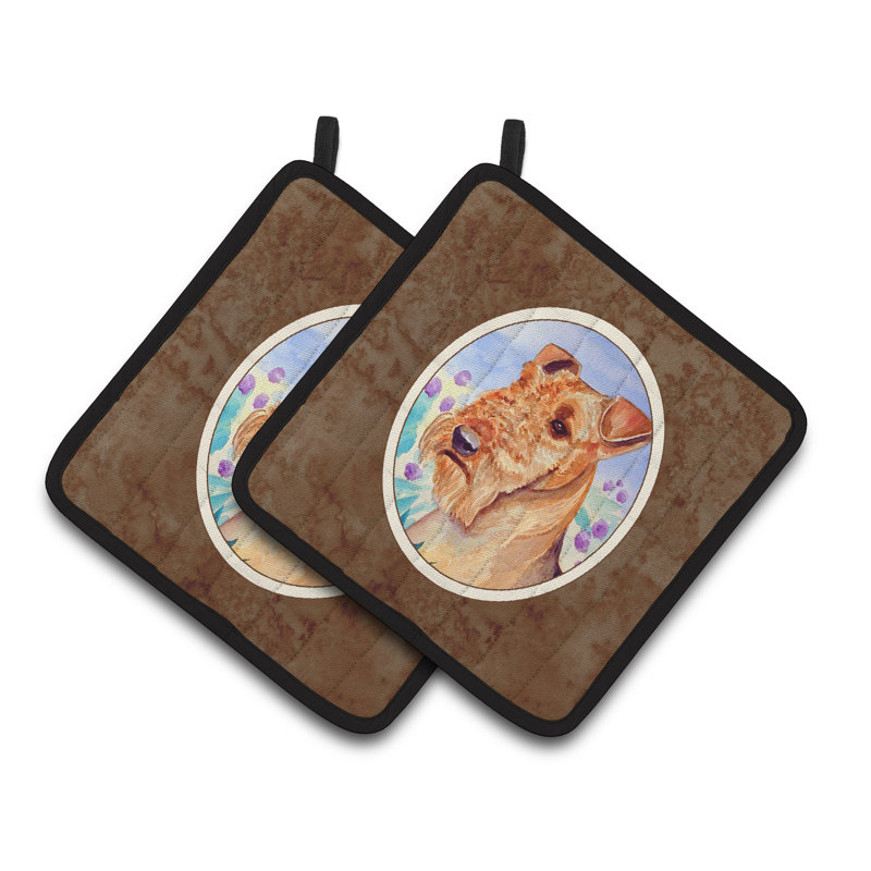 East Urban Home Polyester Potholder Set