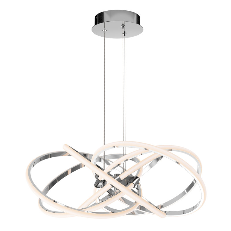 Luminaire suspendu géométrique à 1 lumière Nehawka
