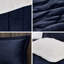 Très grand à l'édredon - bleu marine et l 102 po x L 86 po, 2 taies décoratives, 1 coussin décoratif, look exquis, bleu marine +, magnifique-118754059-118754060