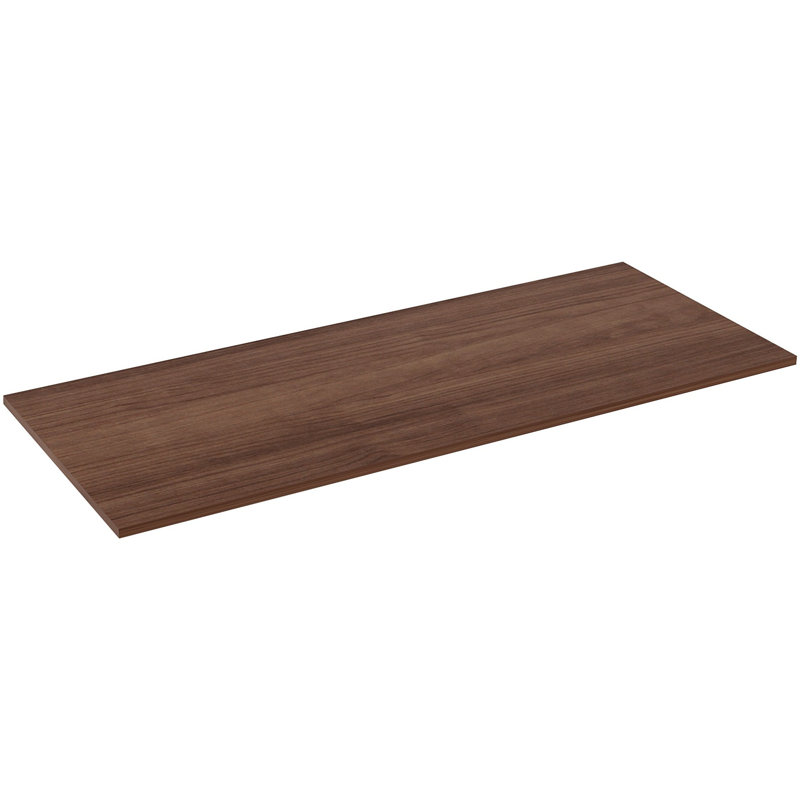 VersaFlex 60'' Walnut Laminate Electric Adjustable Desk Top