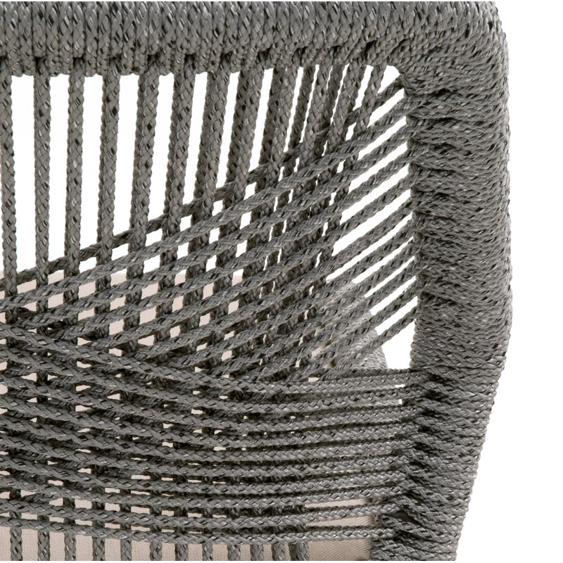 Chaise d'appoint Mitali, Gris clair