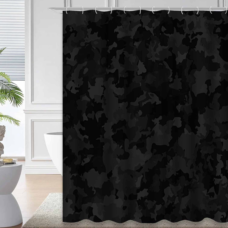 Rideau de douche Camouflage, 72" L x 78" W