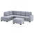 Velours gris antique est en rupture de stock