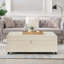 Grand repose-pieds de rangement avec roulettes Modern-102068350