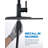 Matte Black Kitchen Faucet, Kitchen Sink Faucet With Pull Down Sprayer Single Handle Stainless Steel Commercial Modern For 1 Or 3 Hole Farmhouse Camper Laundry Utility Rv Bar Sinks