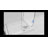 Illume 41 in. x 40.5 in. x 78 in. 90-degree Fully Frameless Wall Hinged Glass Shower Enclosure-90735782