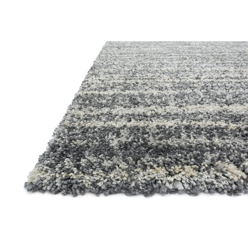Gimenez Striped Indoor Rug, Rectangle 3'3" x 6'