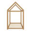 Lit maison en bois