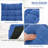 Folding Floor Chair with Back Support-139618484