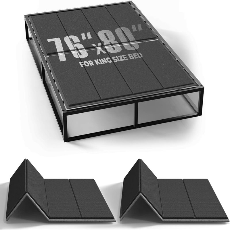 Panneau de support pour lit simple robuste 54 po x 75 po, support de lit 10 mm, support de matelas anti-affaissement pour sommier à lattes, lit superposé et lit plateforme