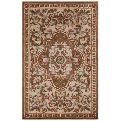 Classic Hand Tufted Wool Oriental Rug