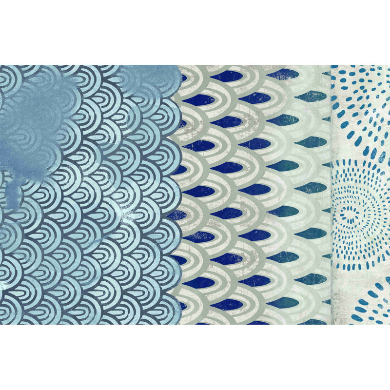 «Blue Grey», impression sur toile tendue, H 8 po x l 12 po