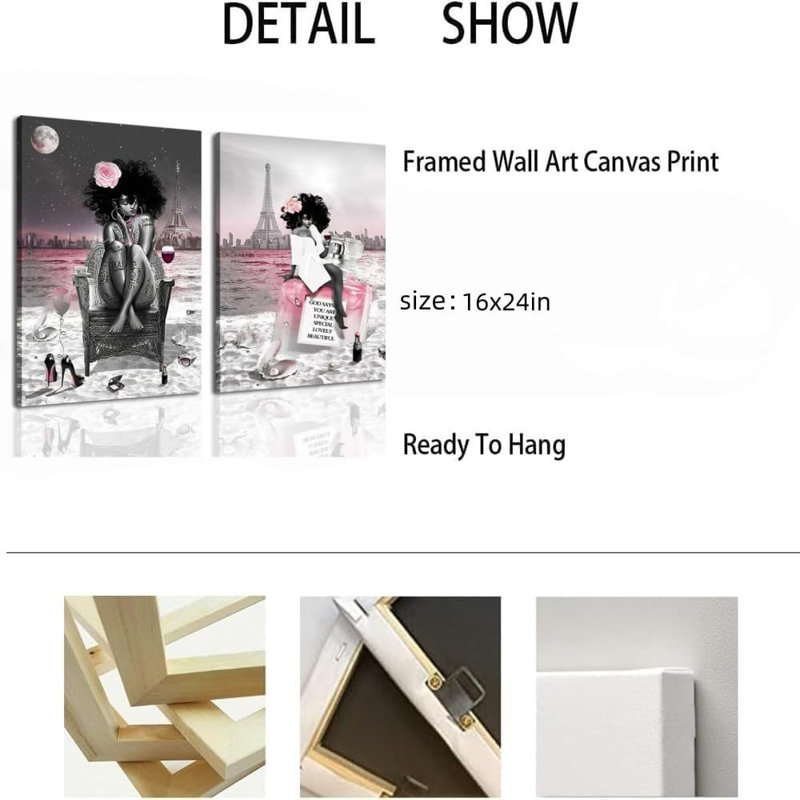 2 Piece Wrapped Canvas Print