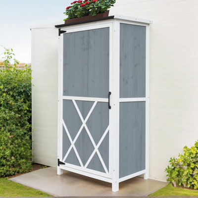 Remise en bois pour outils de jardin