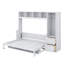 Lit escamotable Murphy avec placard et tiroirs-380691702