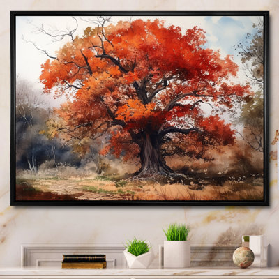 «Keneilwe Fall Foliage Tree In The Woods I», reproduction sur toile