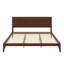 Lit plateforme en bois de bambou-1258200353