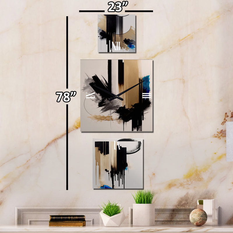 Harbai Metal Wall Clock