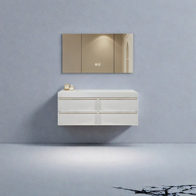 Armoire de salle de bain japonaise