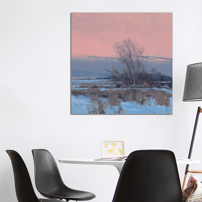 Day Break Near Menomonie by Ben Bauer - Wrapped Canvas Painting, 93.98 cm H x 93.98 cm W x 3.175 cm D