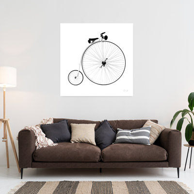 «Penny Farthing», art rétro rétro