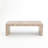 Sienna Coffee Table-Walnut/Bone