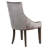 Stjohn Velvet Upholstered Dining Side Chair Grey