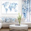 « world map water splash », impression-35124472-35124473