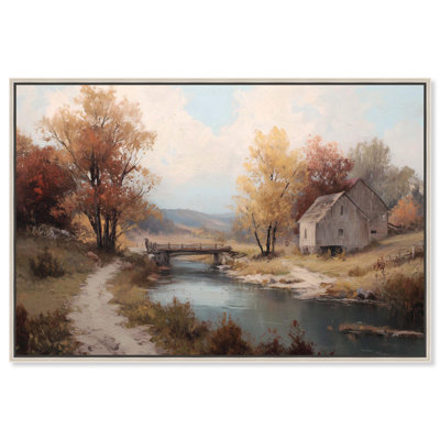 «Over the Bridge», reproduction d'art sur toile par Art Remedy