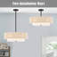 Lustre cylindrique semi-encastré à 4 lumières Reenat-360294262