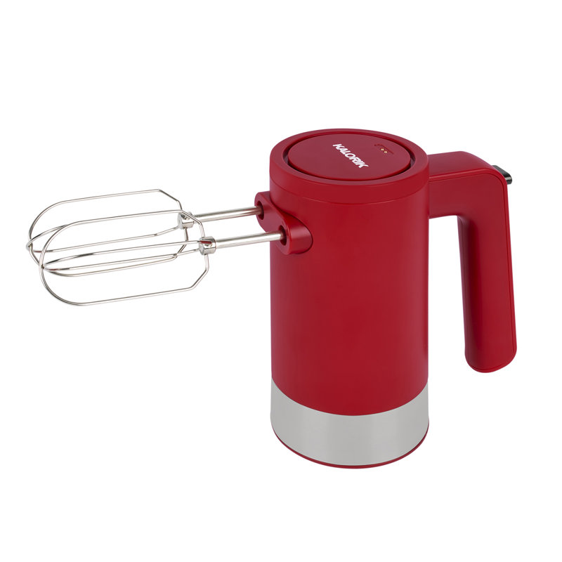 Kalorik 5 Speed Hand Mixer, Red