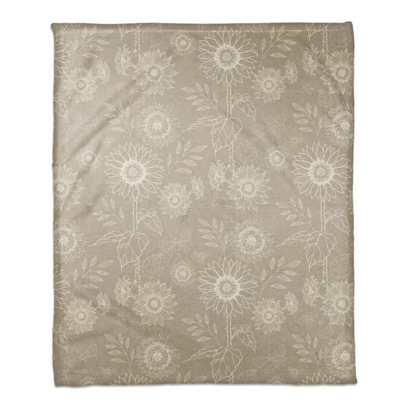 Hand Woven Throw Blanket, Taupe