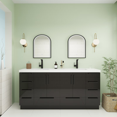 Carla Freestanding Bathroom Vanity with Double Sink
