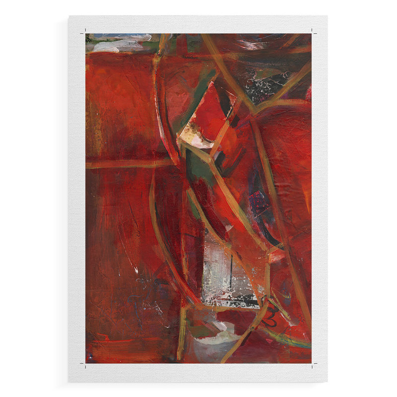 City Life II - Impression sur toile seulement - NON-CADRE
