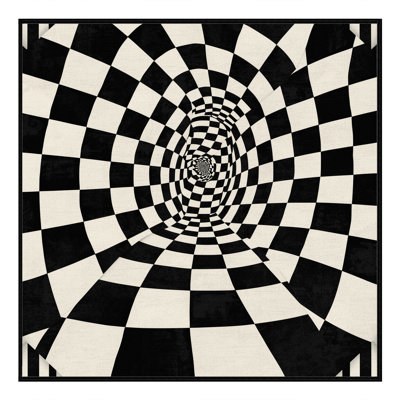Tapis moelleux moelleux Art Deco