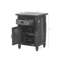 Fable 50cm W Solid Wood Bedside Table