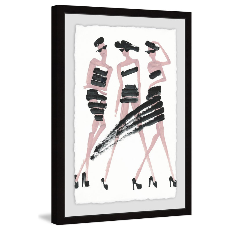 Elastic Wear - Single Picture Frame Painting, 91 cm H x 61 cm W