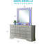 Miroir avec maison