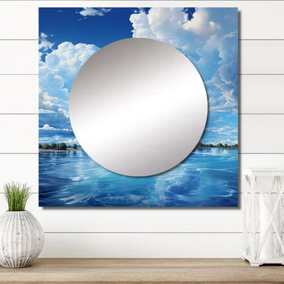 Pollie - Miroir carré pour décor mural