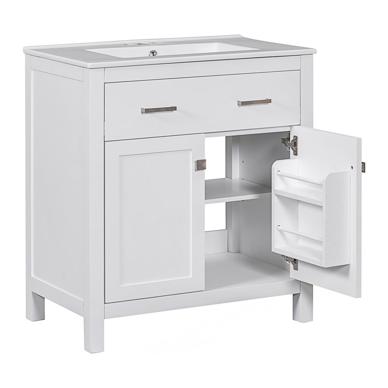 Ensemble de meuble-lavabo Modern, Blanc