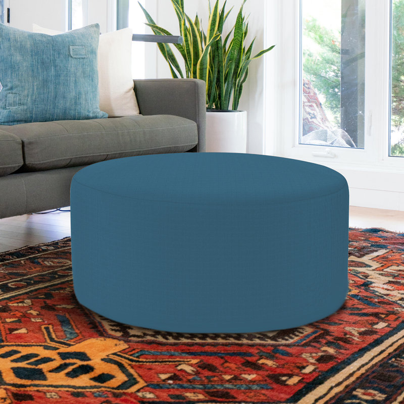 Repose-pieds Payson, Acrylique Sunbrella® - Turquoise marin