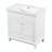 Jazzmin 30 " W Freestanding Standard 1 Single Vanity Bathroom Vanity With Ceramic Top