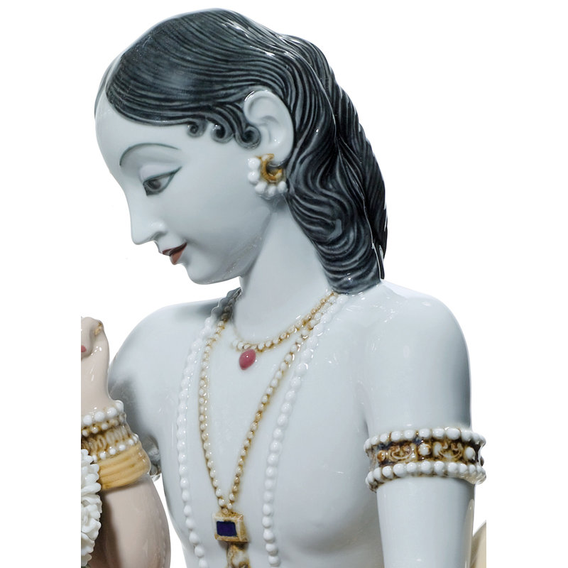 Divine Love Spanish Porcelain Handcrafted Figurine