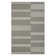 Linear Stripes Weave Indoor Outdoor Rug, Lightweight & Portable 5x7 ft Patio Area Rug