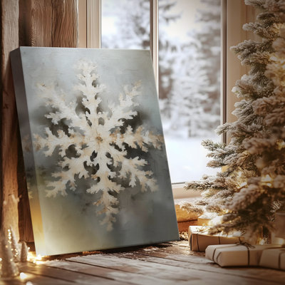 Twilight of Chalk Nativity-Premium Gallery Wrapped Canvas