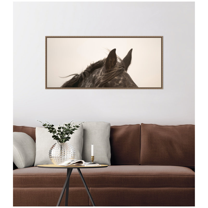 «Horse Ears Panel» par Crystal Lynn Collins, reproduction d'art sur toile encadrée