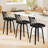 26" Swivel Upholstered Counter Height Bar Stools-231509943