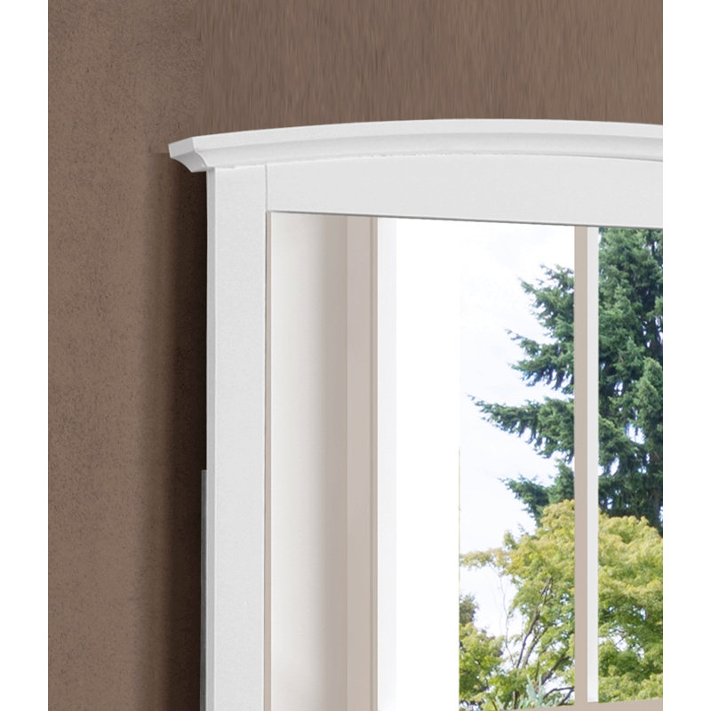 Mirror For Home, White Frame Mirror For Daily Use, White